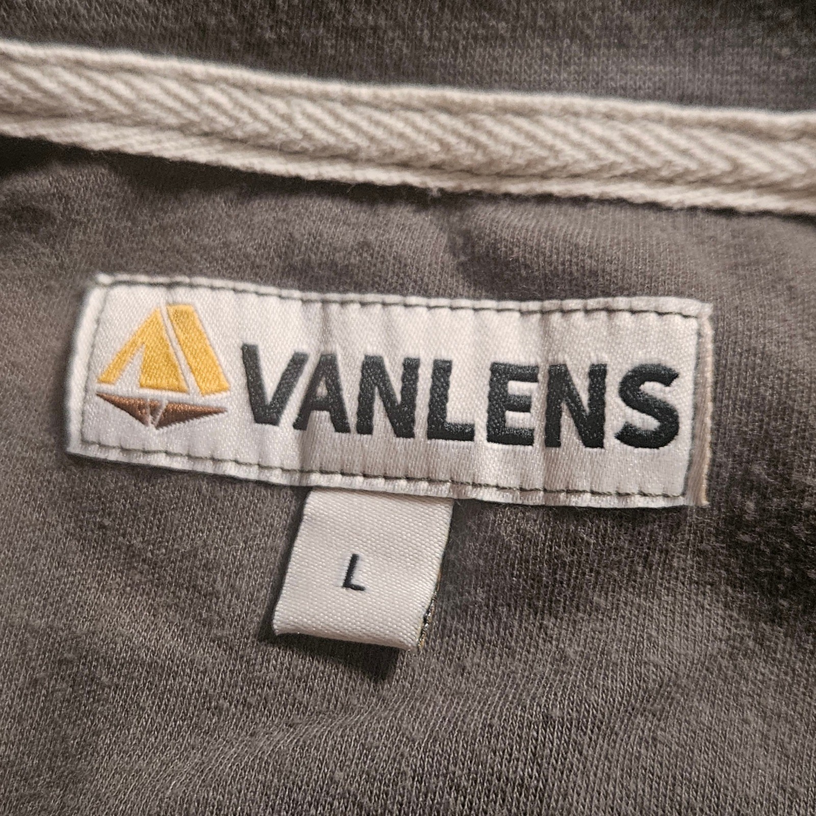 Vanlens FR Henley Shirt L Long Sleeve Flame Resistant Workwear Utility Gorpcore