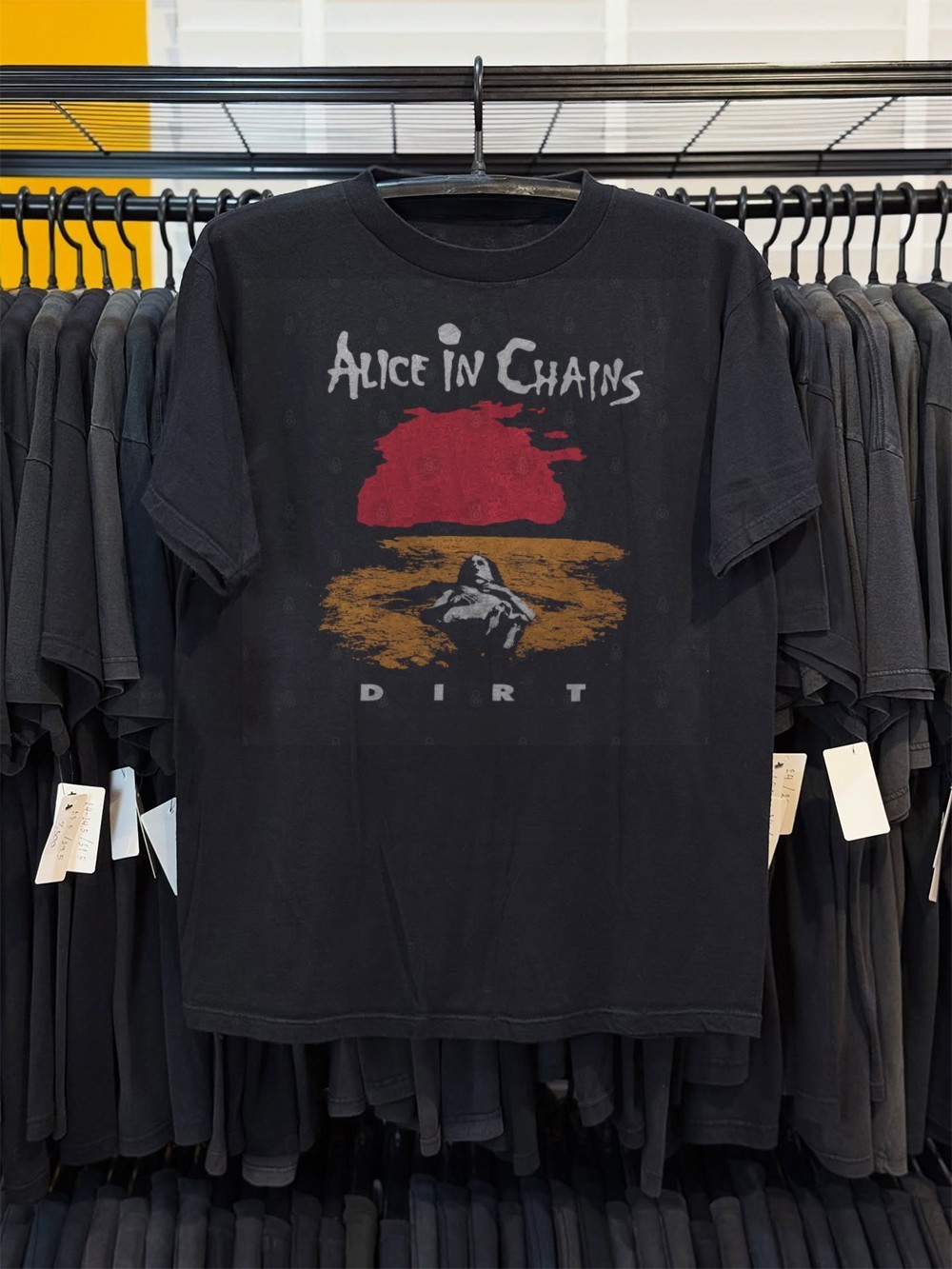 Alice In Chains Tour Shirt Graphic Unisex Black T-shirt Size S-5XL