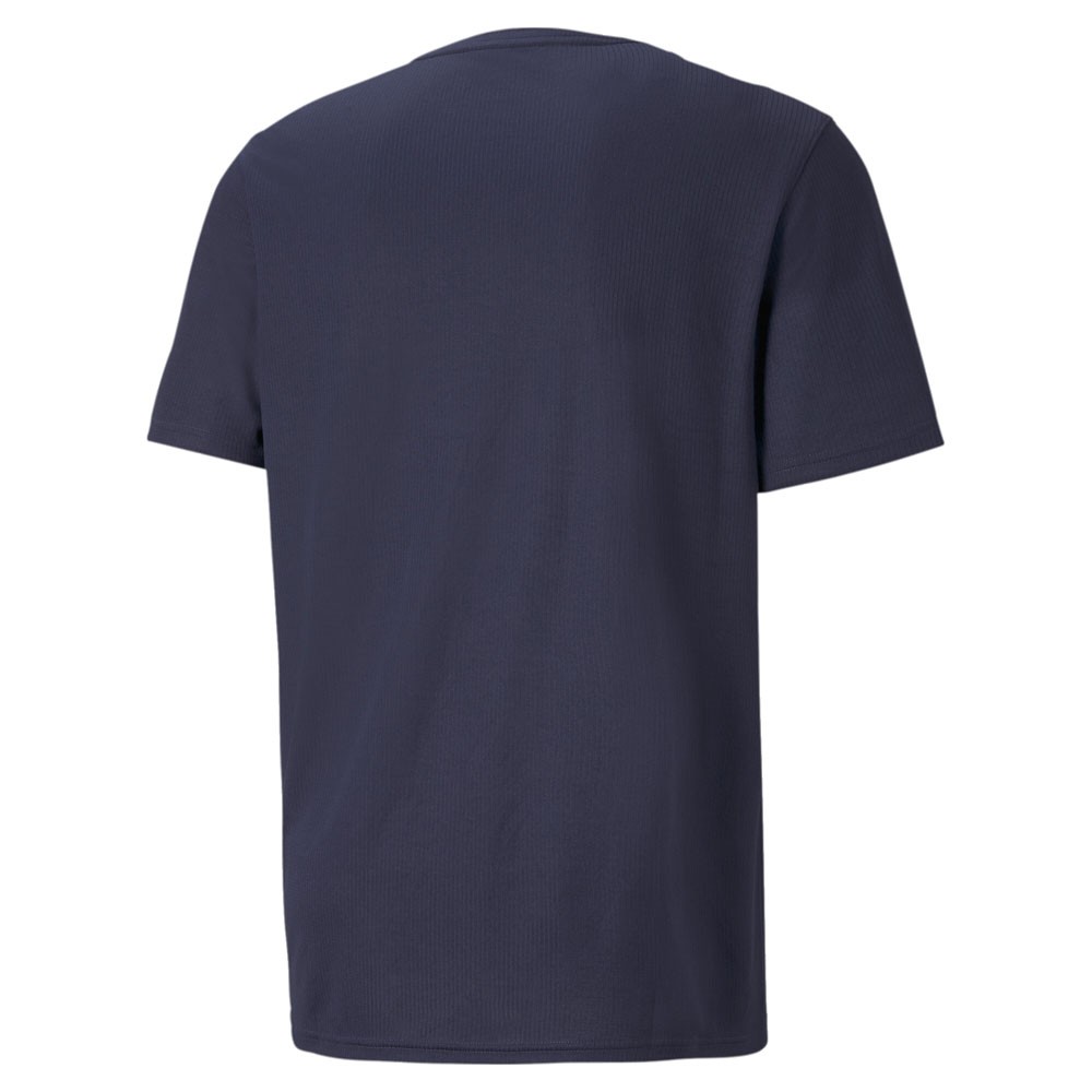 PUMA Performance Cat Logo Crew Neck Short Sleeve T-Shirt Mens Blue Casual Tops 5