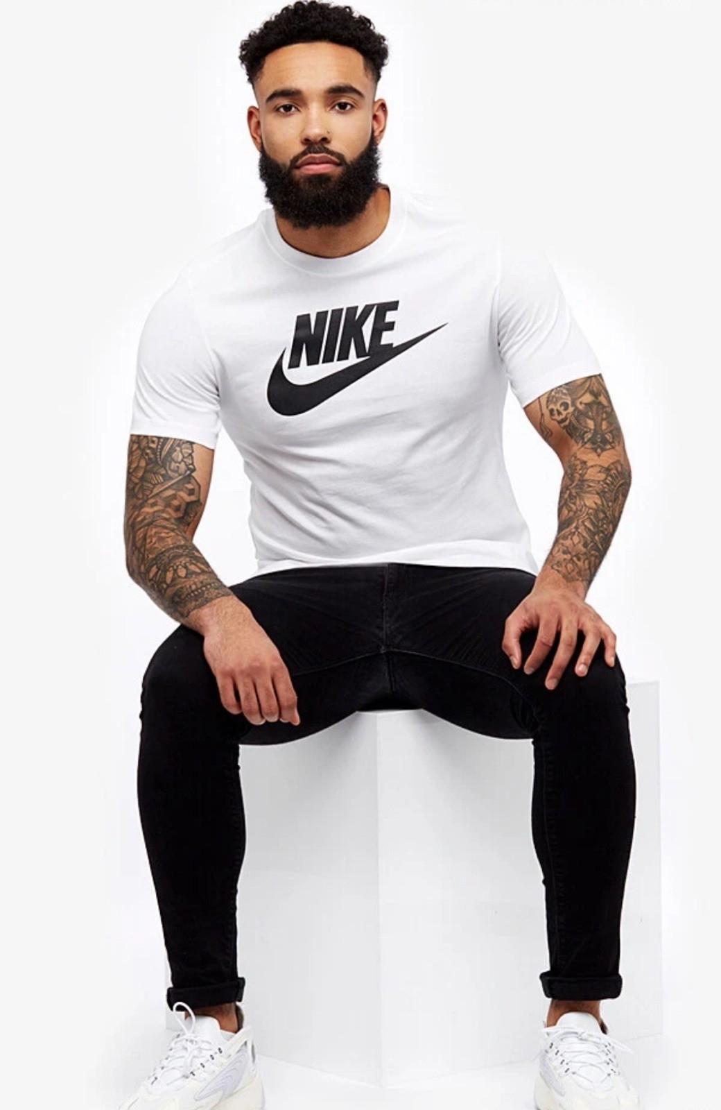 Nike Athletic Logo Swoosh Active Short Sleeve T-Shirt Style#891953 Men Size 2XL