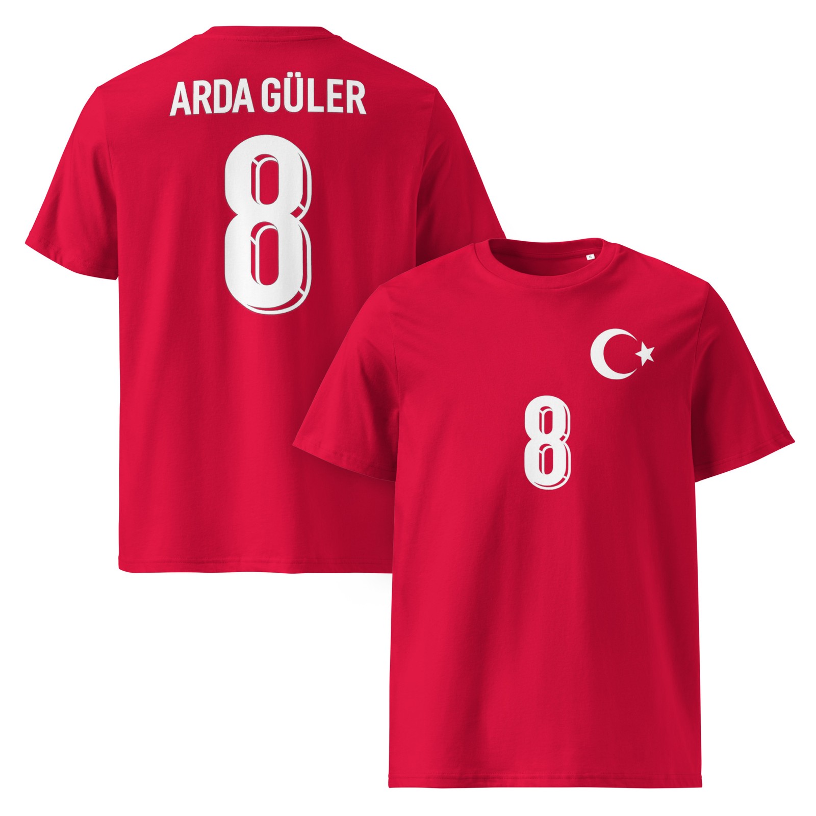 Turkey National Soccer Team Arda Guler T-Shirt Turkiye Milli Takim Forma tarzi