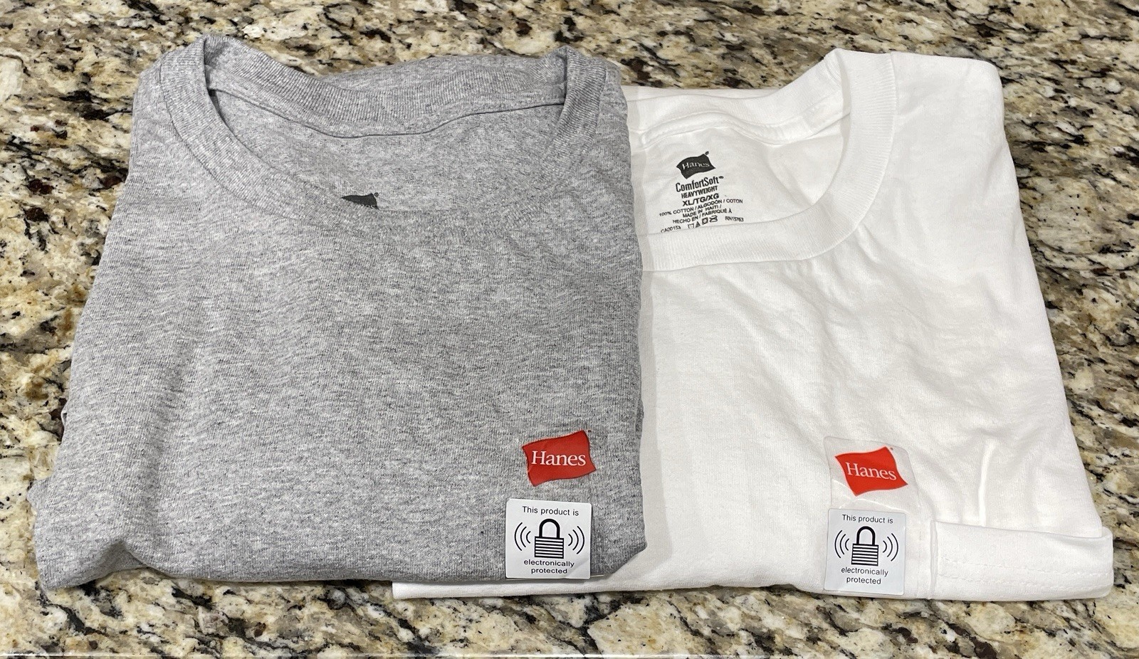 Hanes Men’s T-shirt single, 2 pack or 3 pack various colors available, new