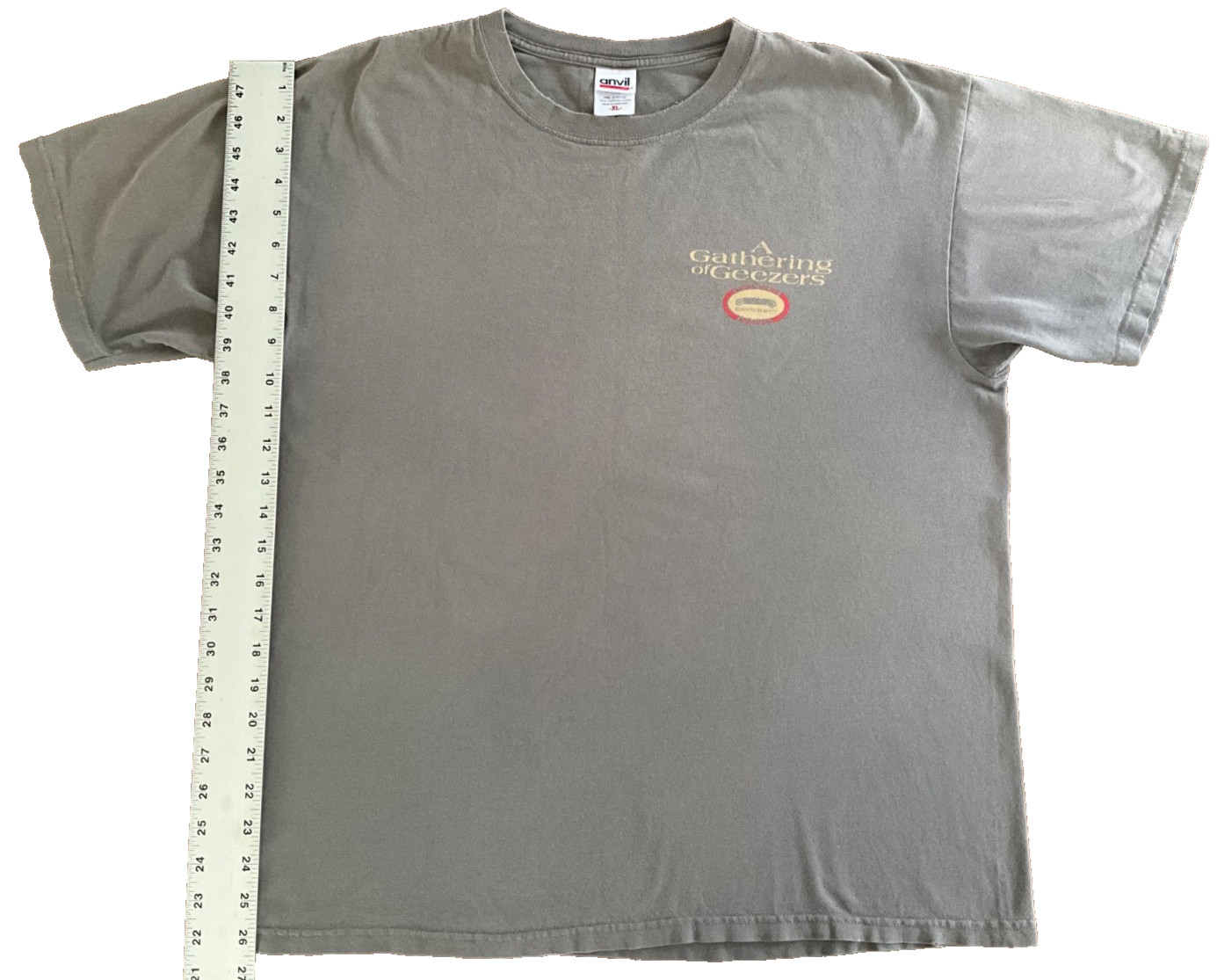 Vintage 2008 NHRA California Hot Rod Reunion T Shirt XL Gathering of Geezers Fam