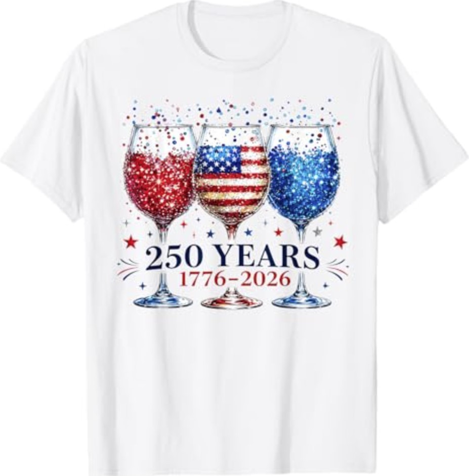 250 Anniversary USA 4th of July Patriotic 250 Years American T-Shirt
