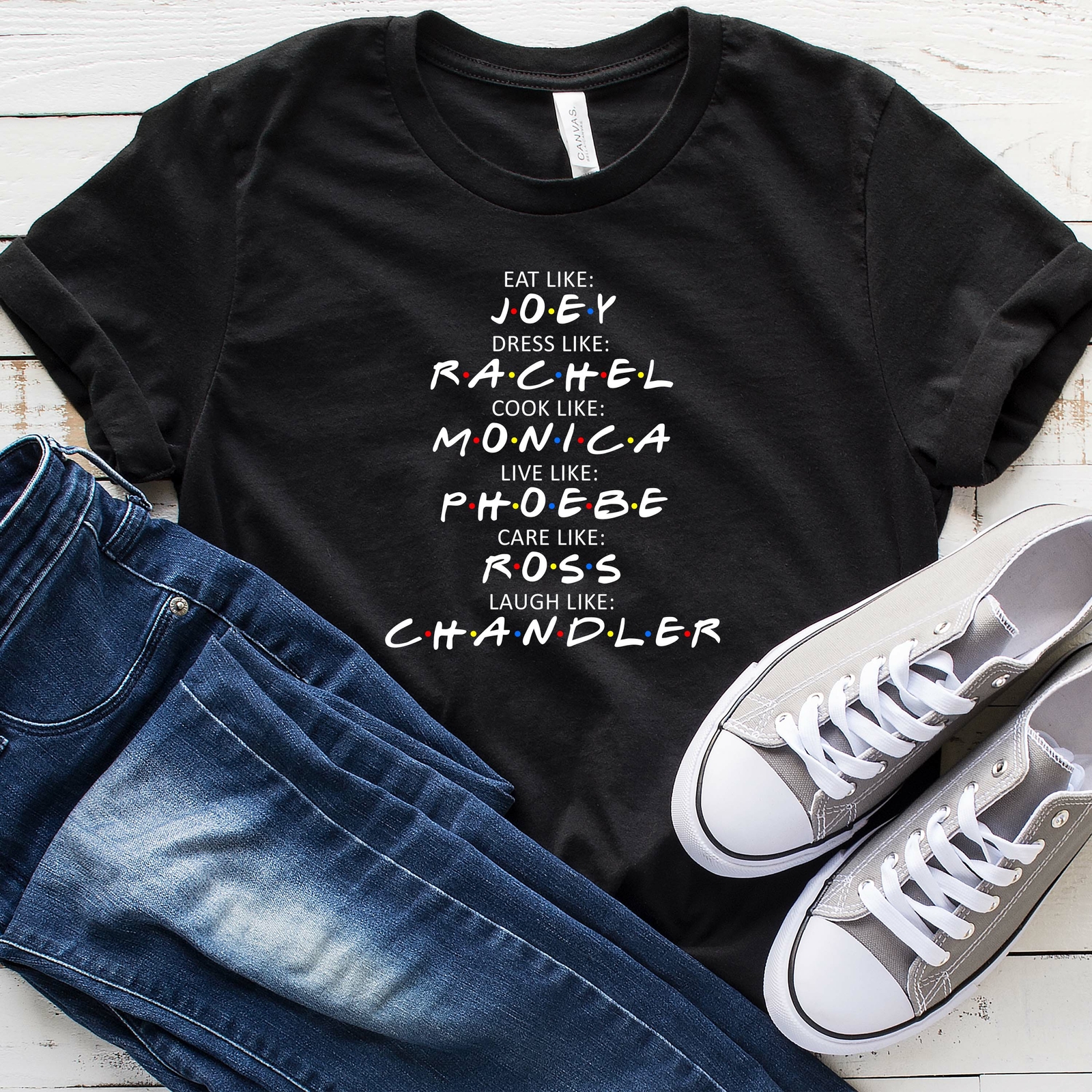 Friends Cast T Shirt 02996