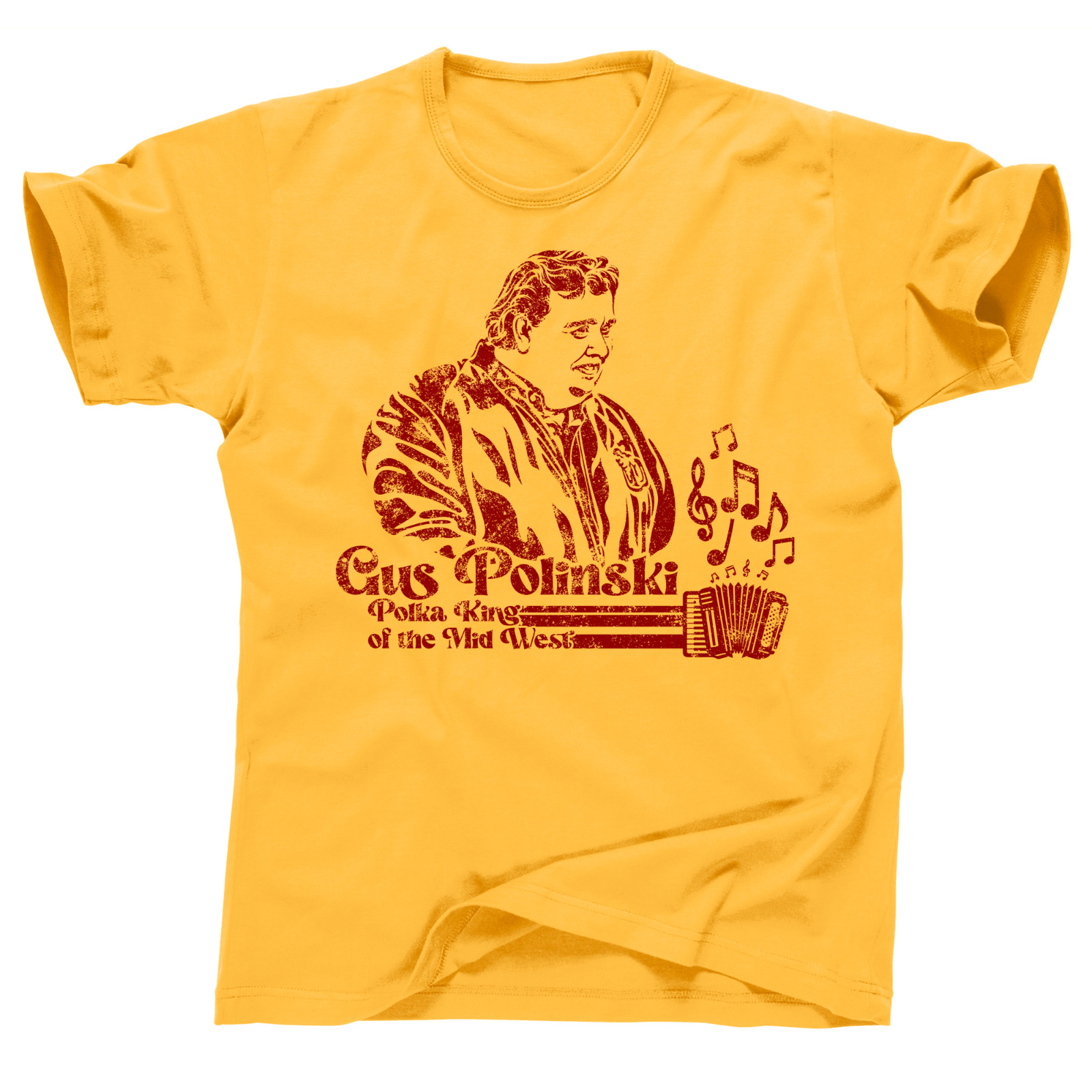 John Candy Gus Polinski Polka King Kenosha Kickers Uncle Buck Sheboygan T Shirt