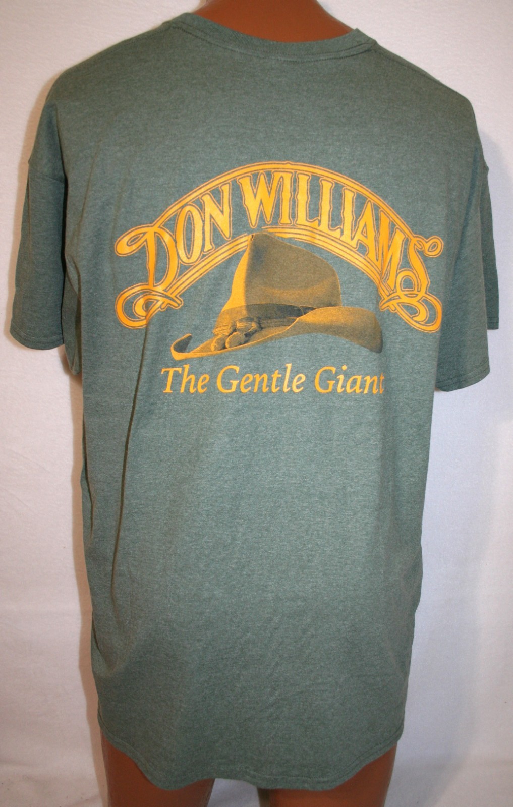 DON WILLIAMS The Gentle Giant I’m Just A Country Boy T-SHIRT XL Country Music