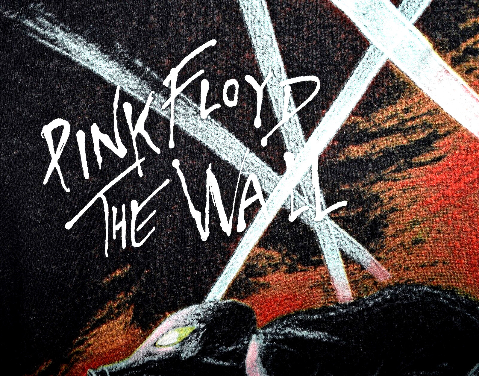 Vintage 1990’s Pink Floyd The Wall All Over Print XL T-Shirt on Winterland Label