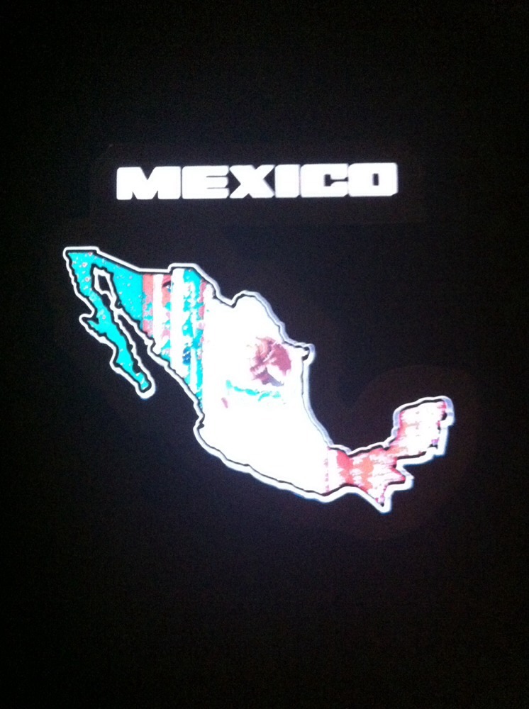 Mexico Flag Sound Activated Lights Up LED Light EL T-Shirt S/L/L/XL/XXL
