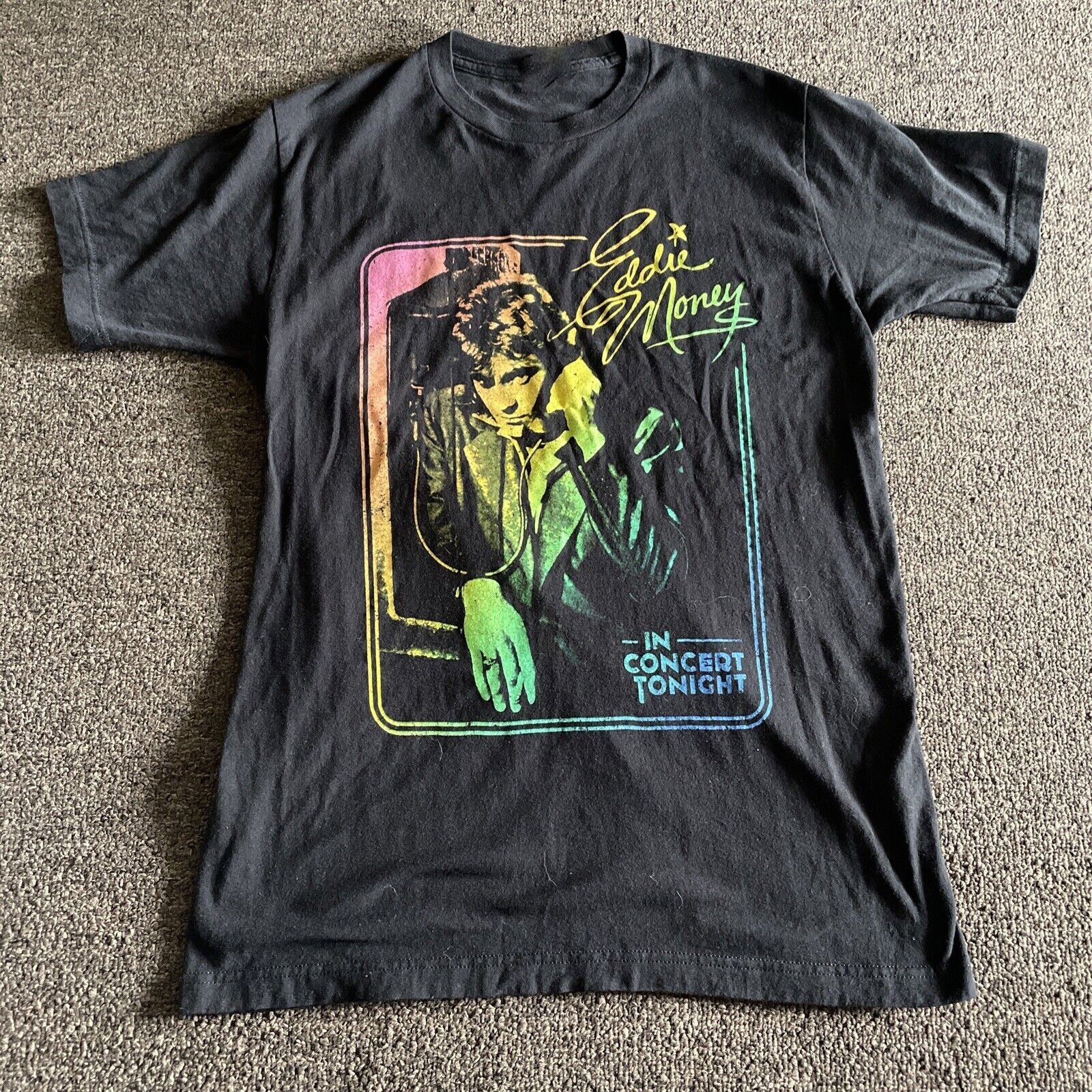 Eddie Money In Concert Tonight Shirt Black Classic Unisex S-5XL