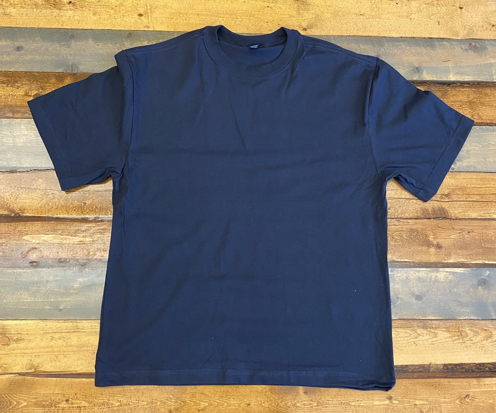 Heavyweight District T-shirt Black (Blank) Machine Washable