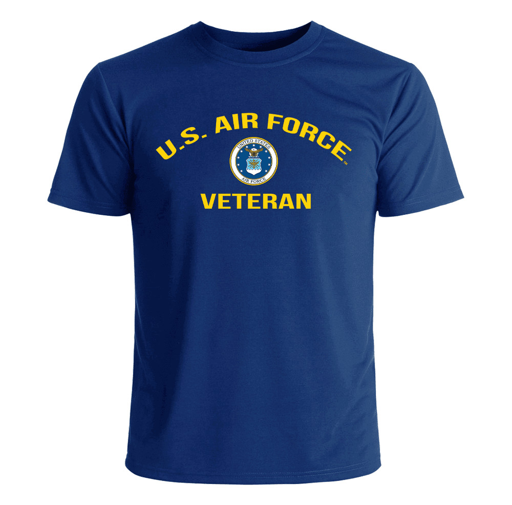 US Air Force Veteran T-Shirt Officially Licensed