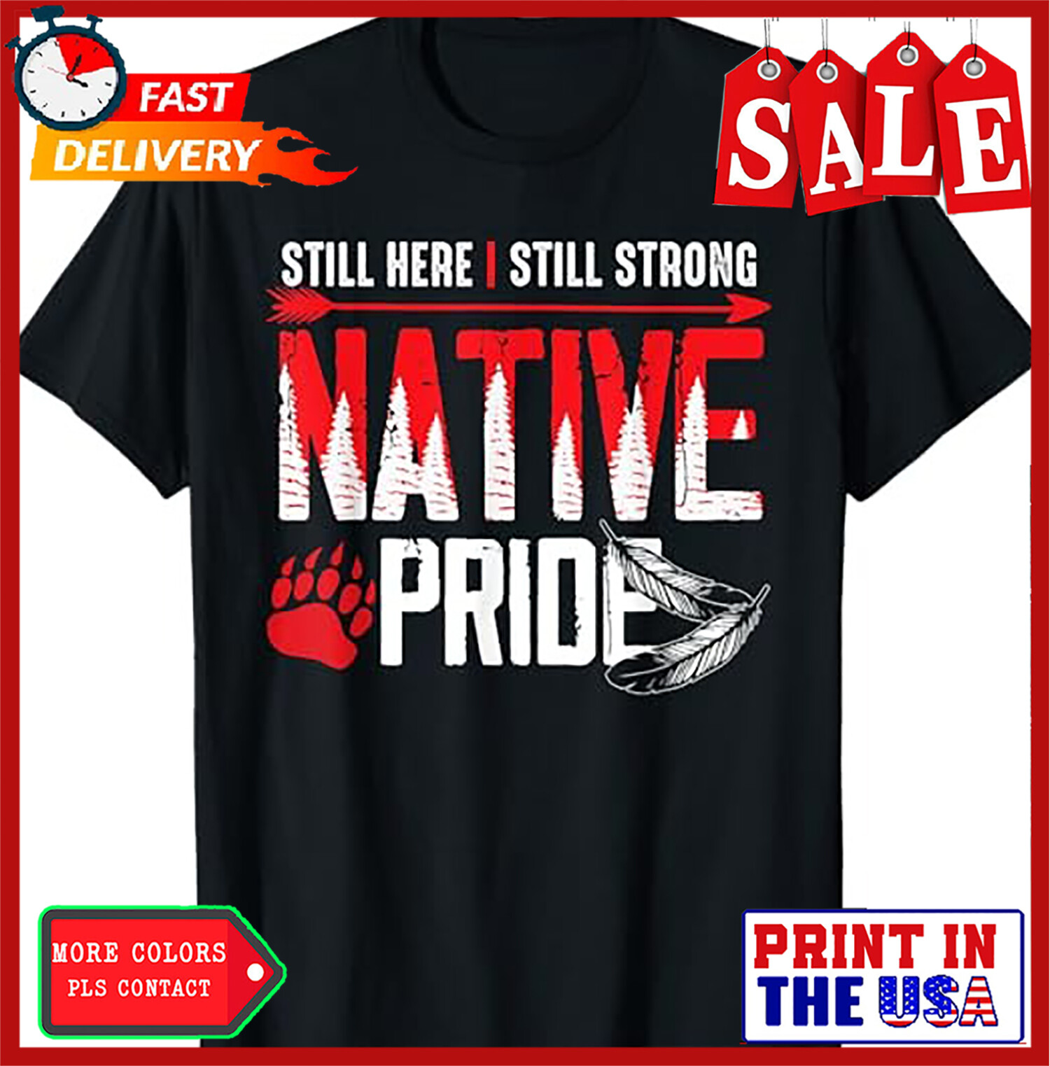 Native American Heritage Indigenous Pride Native American T-Shirt