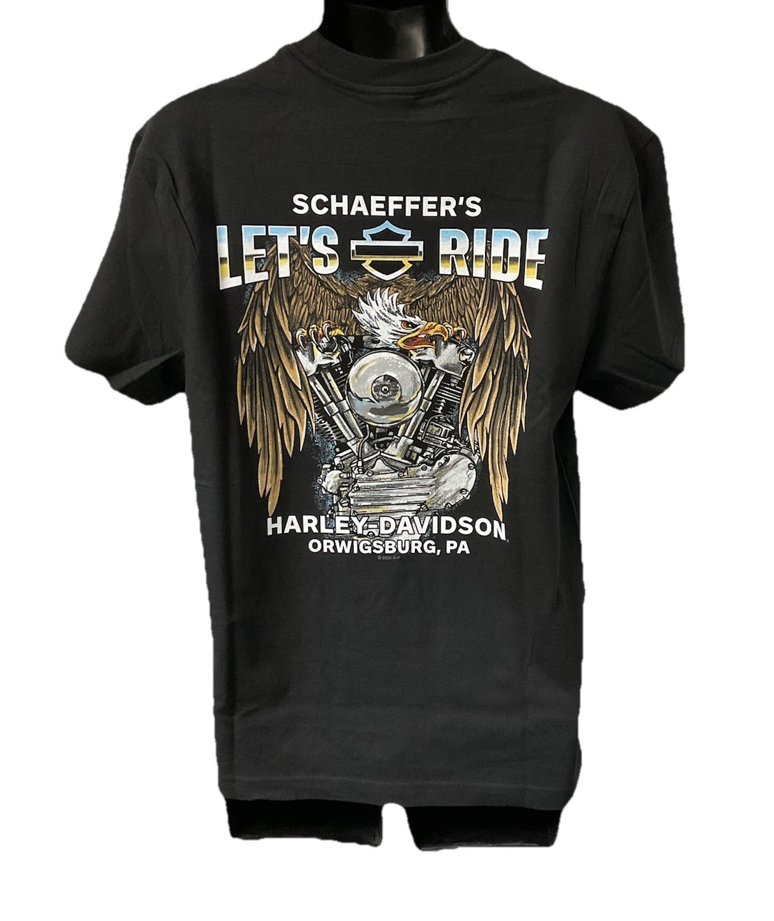 Harley Davidson Men’s Fireborn Glory Short Sleeve T-Shirt Black 3002977