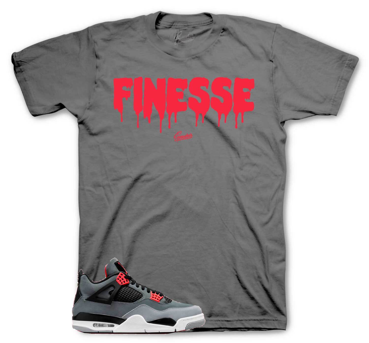 Shirt To Match Jordan 4 Infrared Volt – Finesse Sneaker Tees