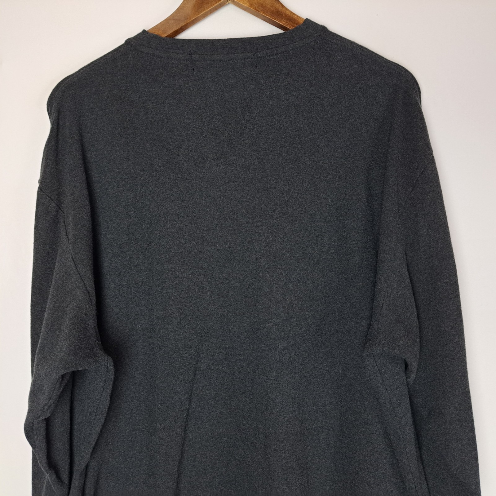 Wolverine FR Flame Resistant T-Shirt Mens XL Gray Long Sleeve Pocket NFPA 2112
