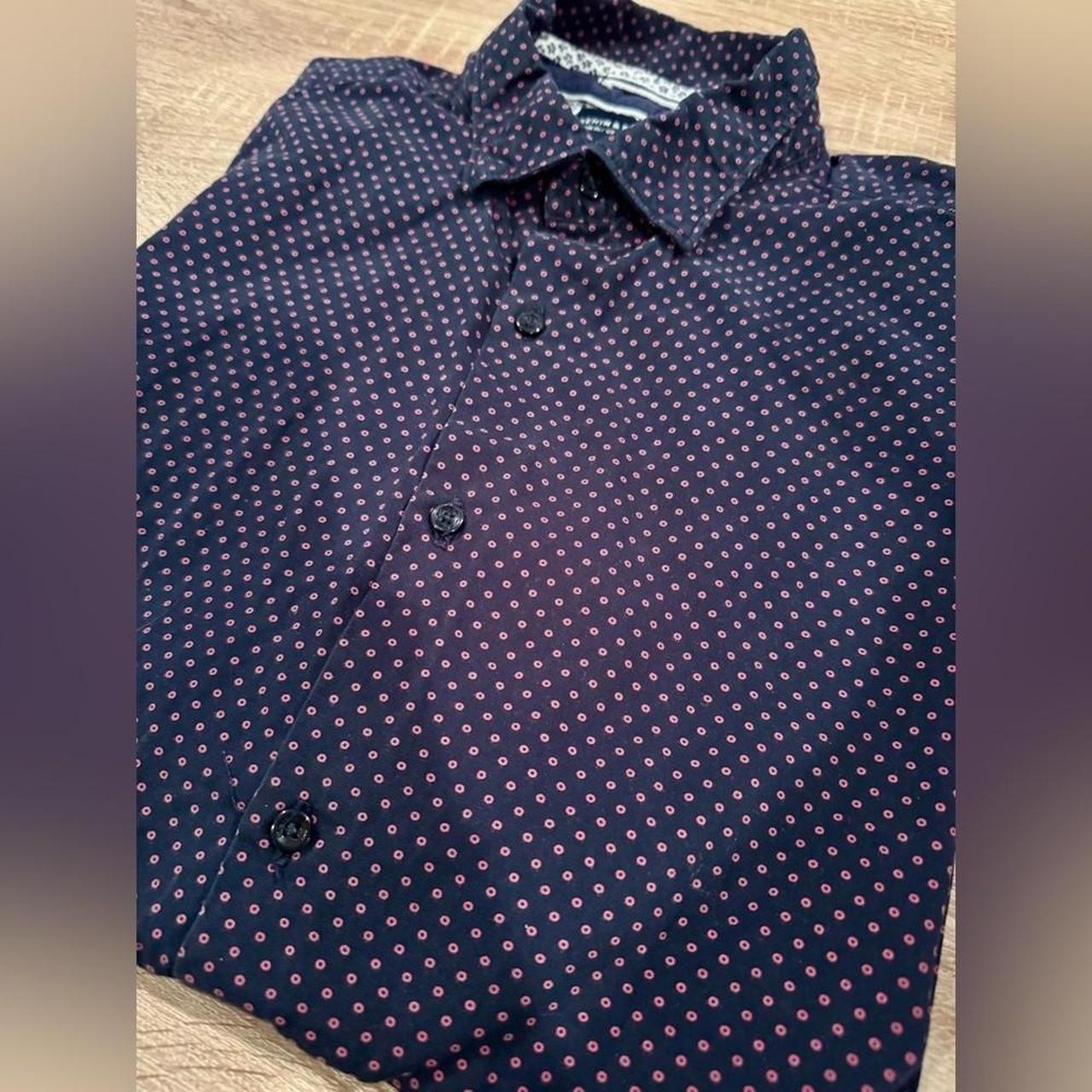 No Brand Men’s Blue and Pink Shirt