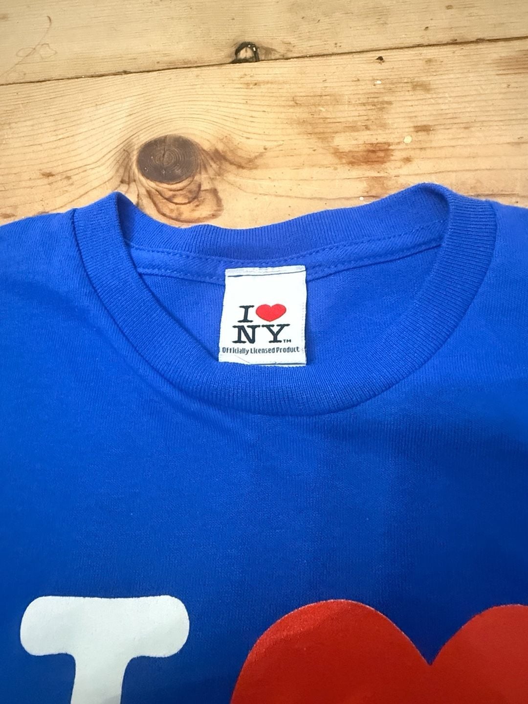 I Love NY Officially Licensed Royal Blue T-Shirt