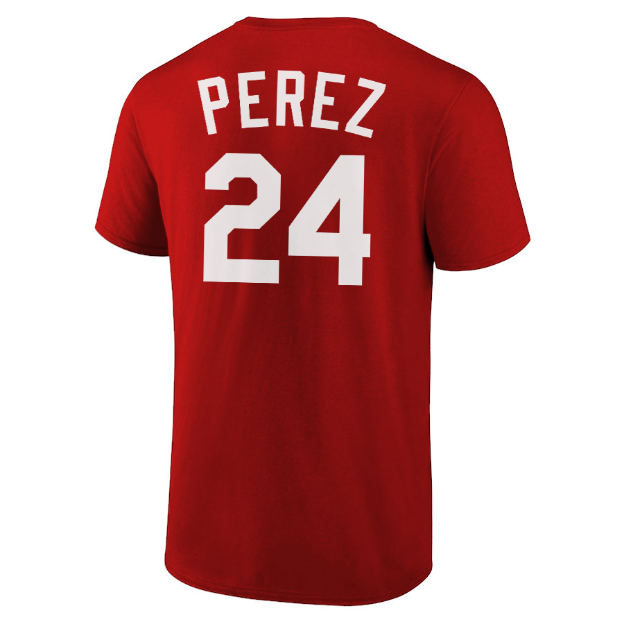 Tony Perez T-Shirt Cincinnati Reds Player Name & Number Soft Jersey Tee
