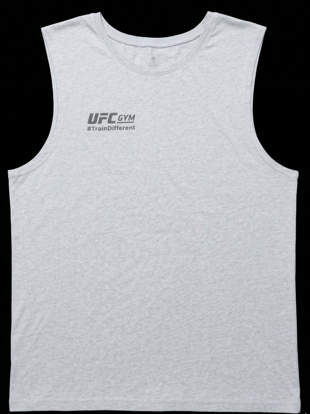 MEN’S SLEEVELESS ACTIVEWEAR SHIRT: UFC Gym Athletic Training Workout Tank Gray M