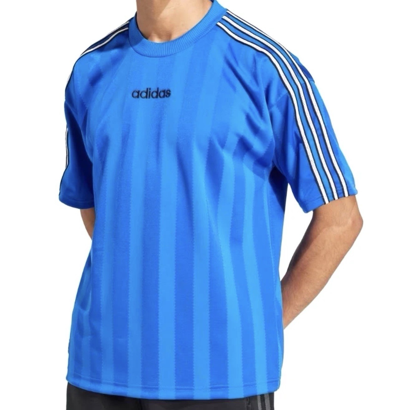 Adidas Originals Trefoil Retro 90’S Shirt Jersey Blue JX3069 Men’s Size Large