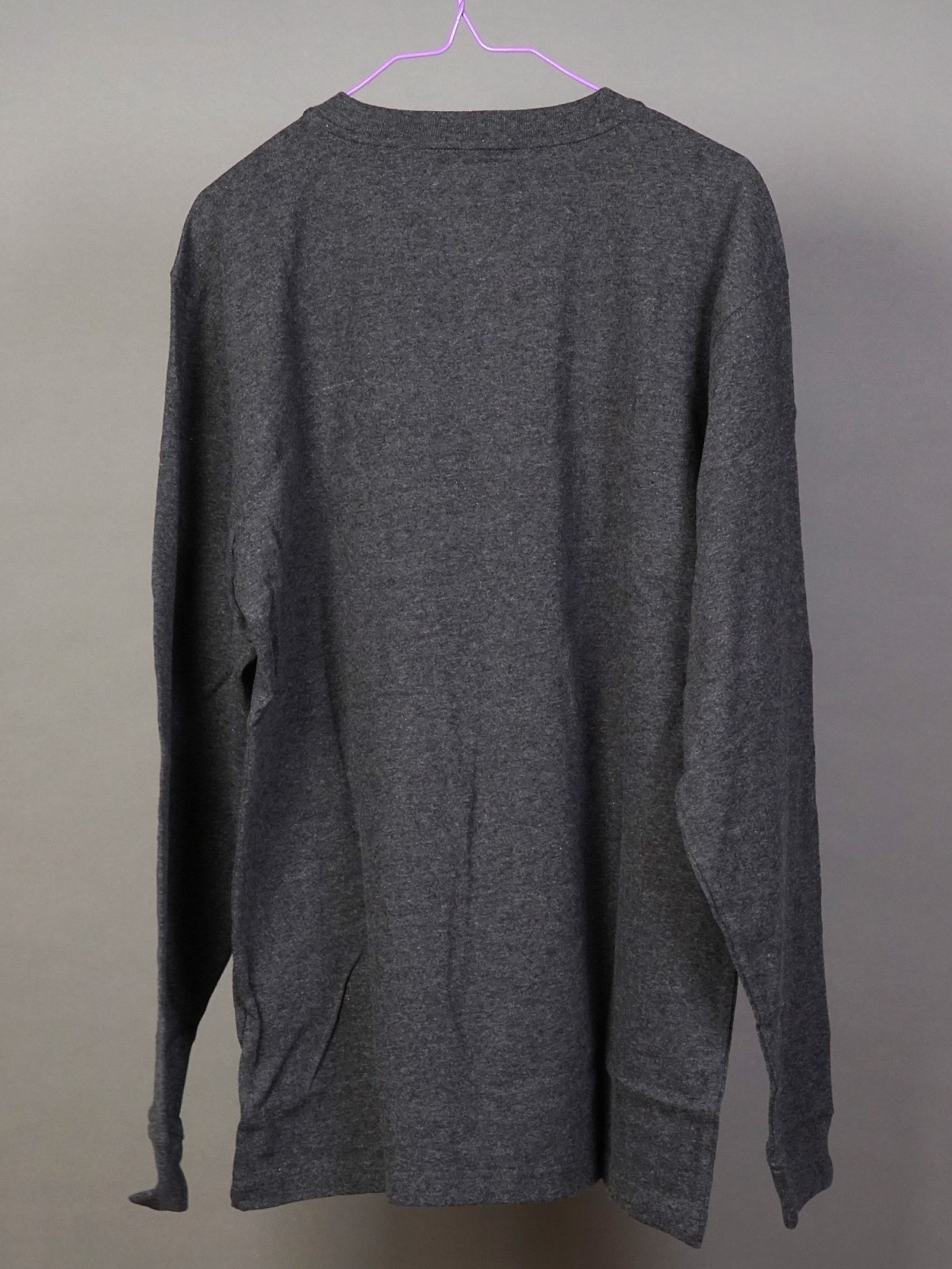 Carhartt Original Fit Regular Long Sleeve T-shirt Size M Color Carbon Heather