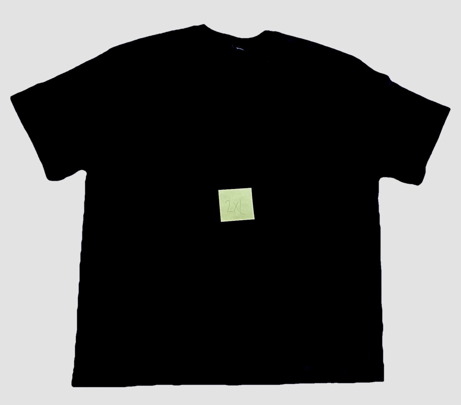 Heavyweight District T-shirt Black (Blank) Machine Washable