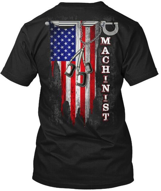 Proud Machinist – T-Shirt Made in the USA Size S to 5XL