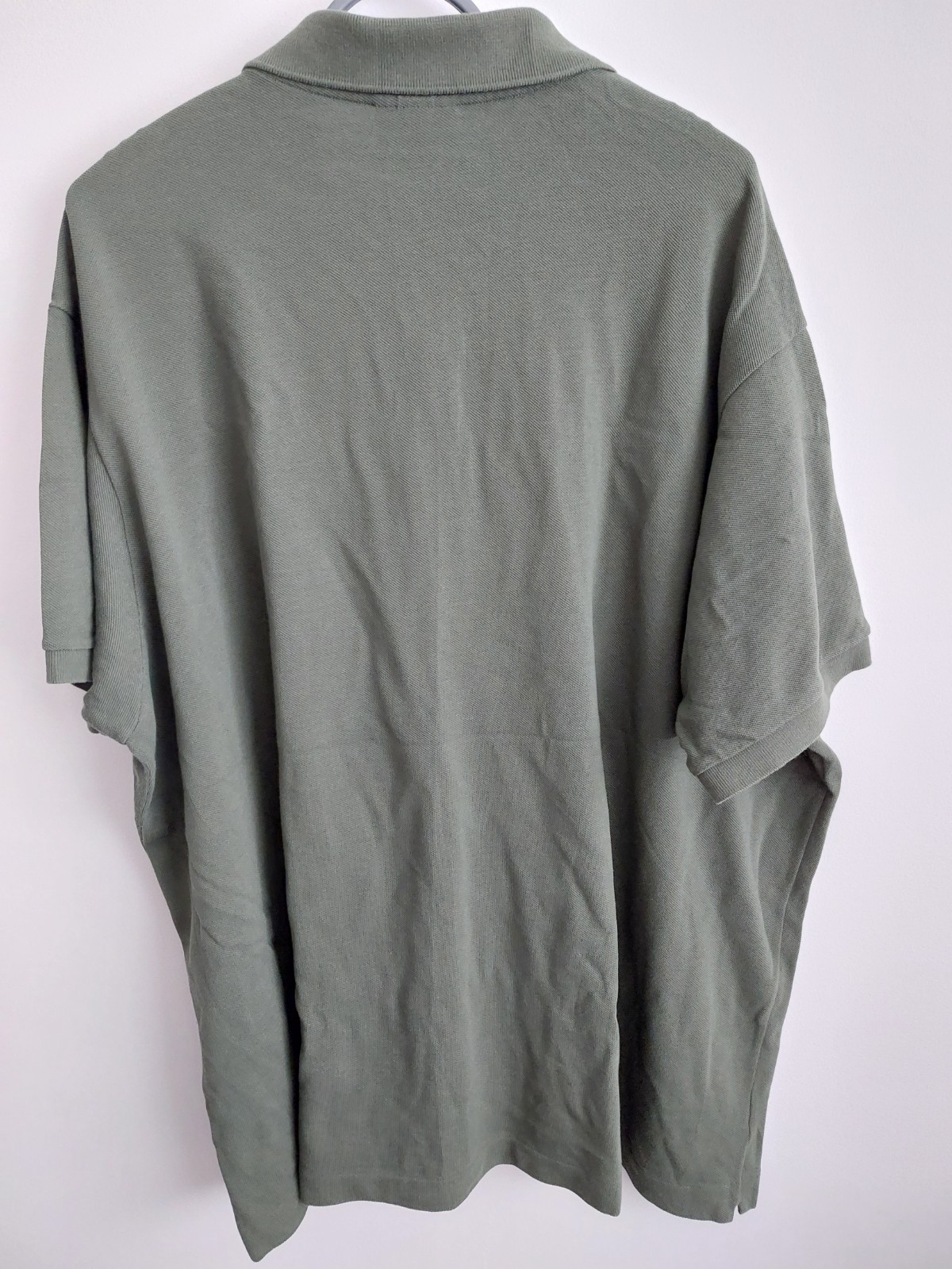LACOSTE 5XL (SIZE 10) GREEN POLO SHIRT USED VERY GOOD CONDITION