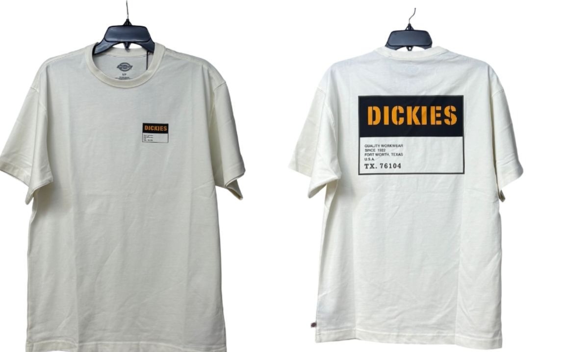 Dickies Men’s Street Utility Graphic T-Shirt, Cloud (off white), Sz. S