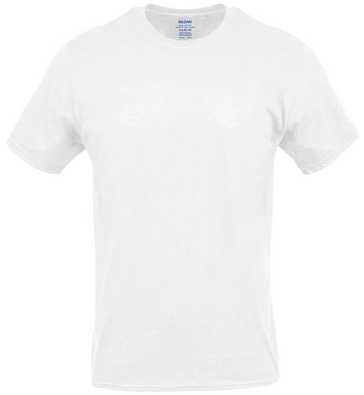 Gildan Men’s Crew T-shirts, Multipack, Style G1100, White 6-Pack ( Select Size)