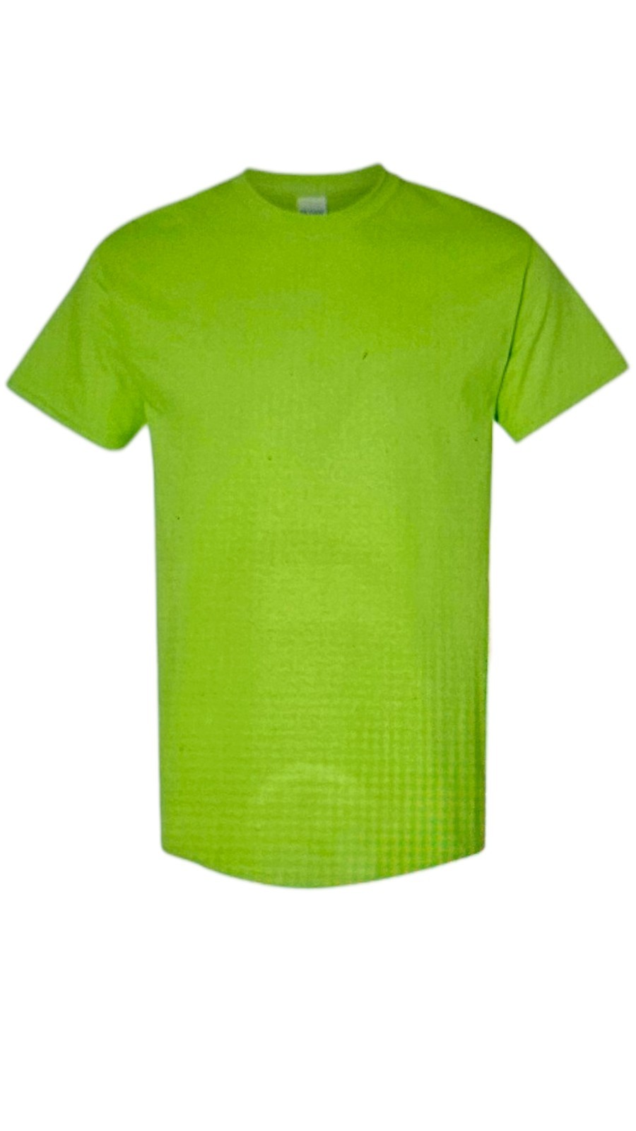 Gildan 5000 Unisex Heavy Cotton Lime Plain T-Shirt Blank Casual for print 2XL