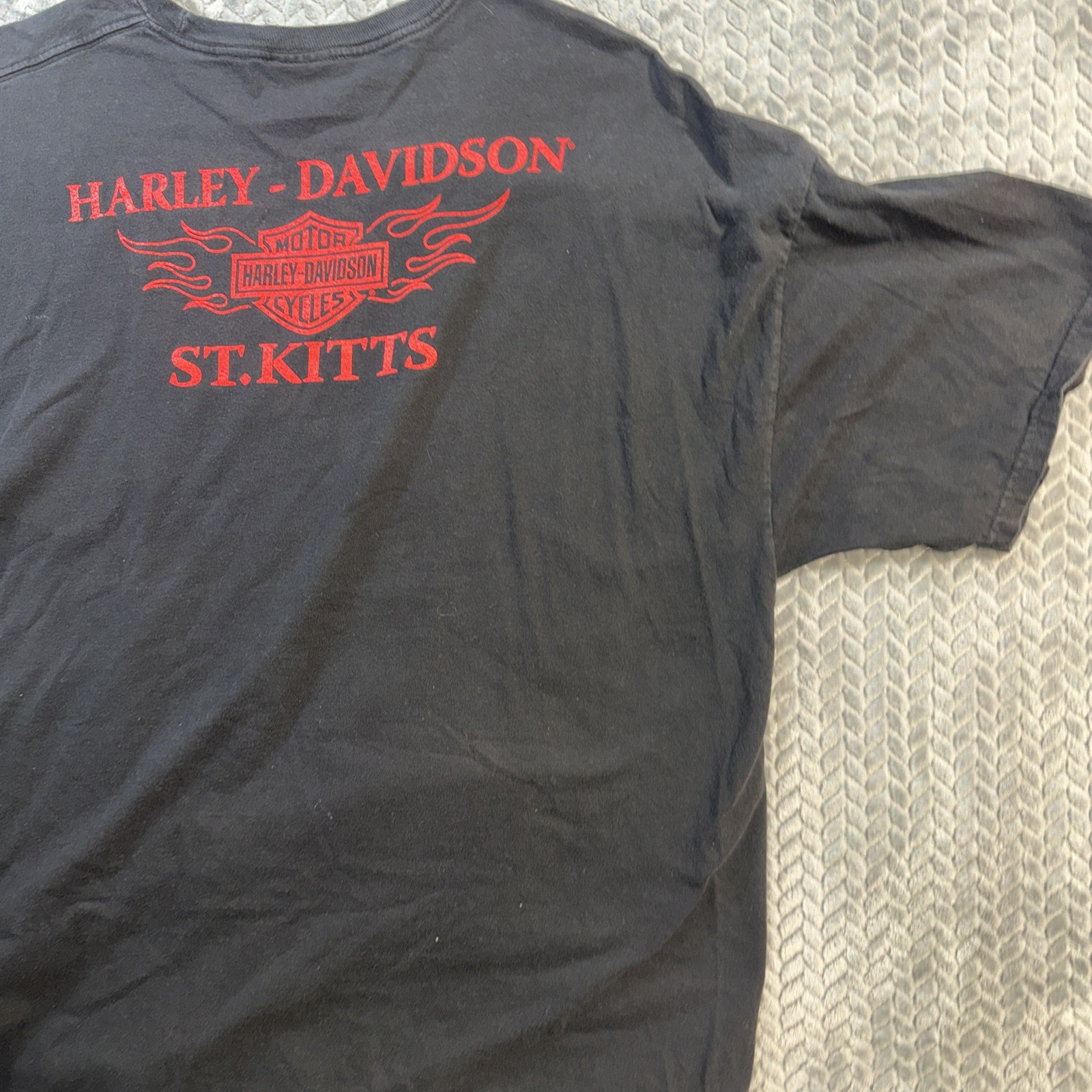 Harley Davidson Men’s Graphic Print Riding High Engine T-shirt Sz 3XL