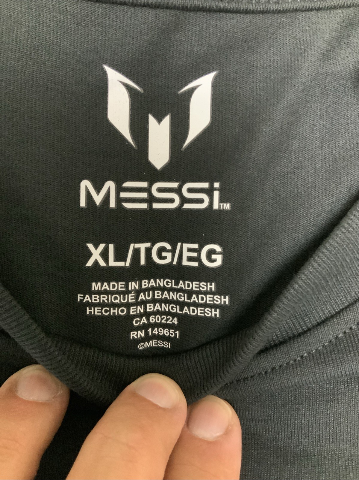 Lionel Messi Inter Miami Argentina Shirt NWT Size XL 60/40 Poly Cotton