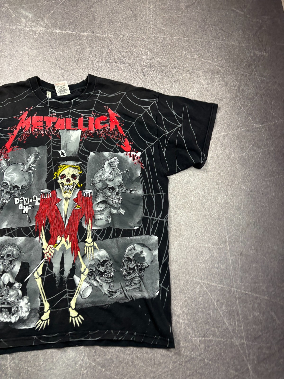 Metallica Vintage 1992 Pushead Ringmaster All Over Print T-Shirt