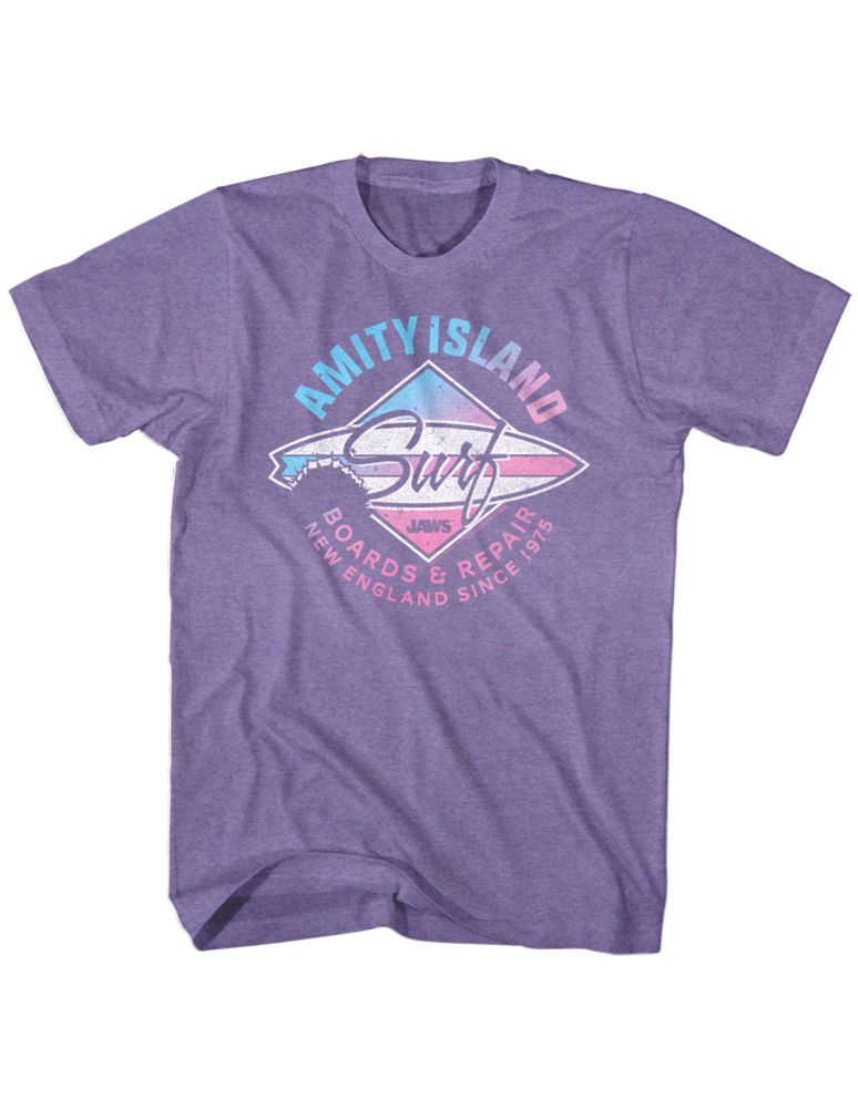 Jaws Amity Island Surf Movie Shirt