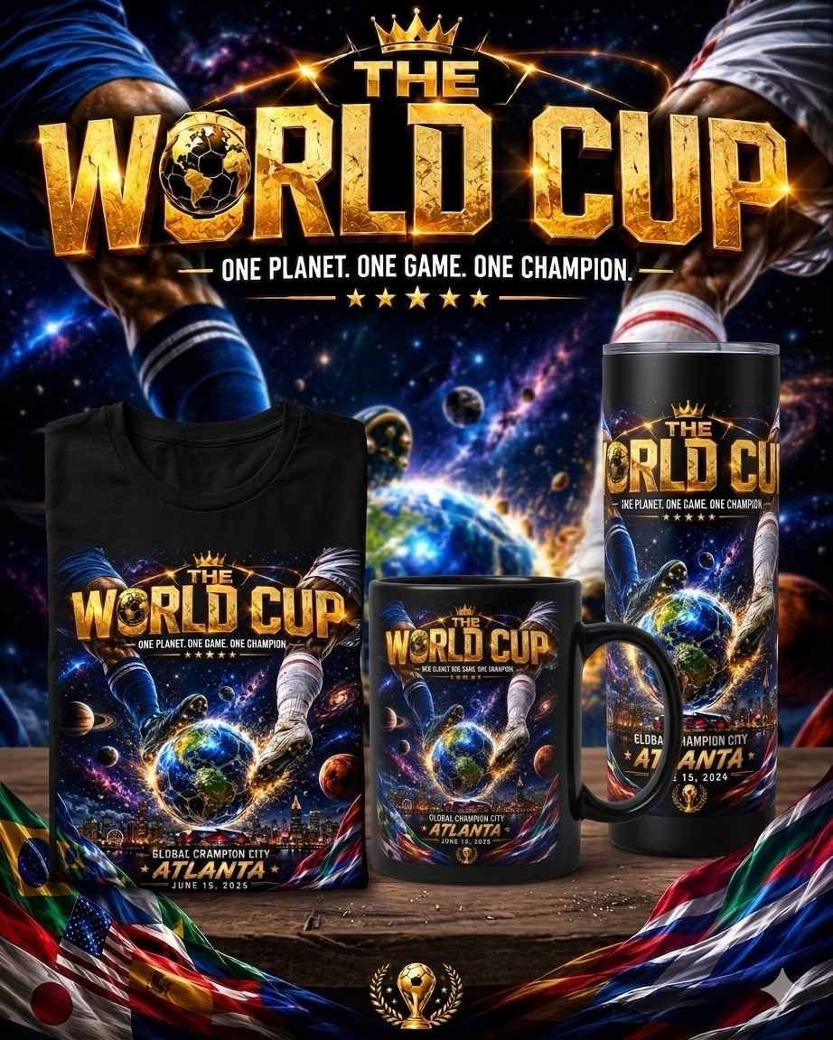 The World Cup one planet, one game, one champion, Atlanta 2026 T-Shirt