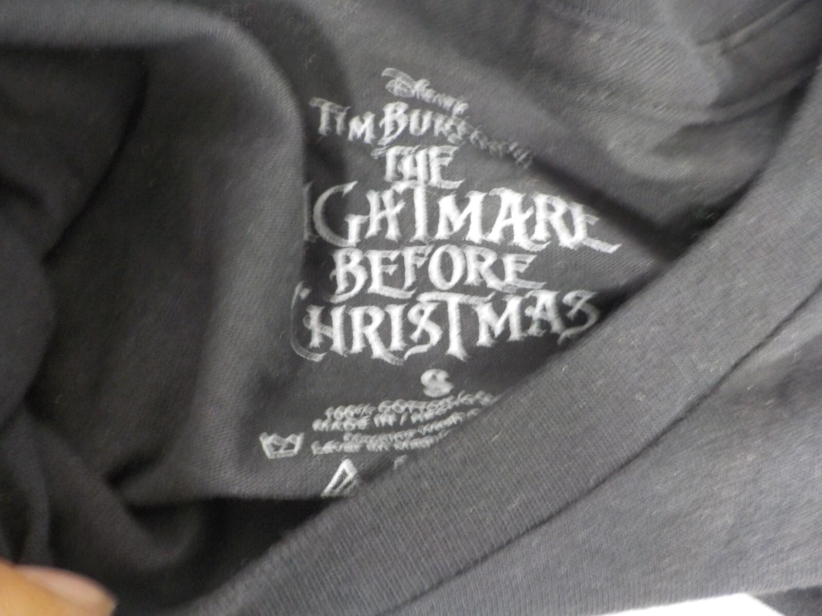 N A312 Disney Nightmare Before Christmas Size Small T-Shirt Lot (B)