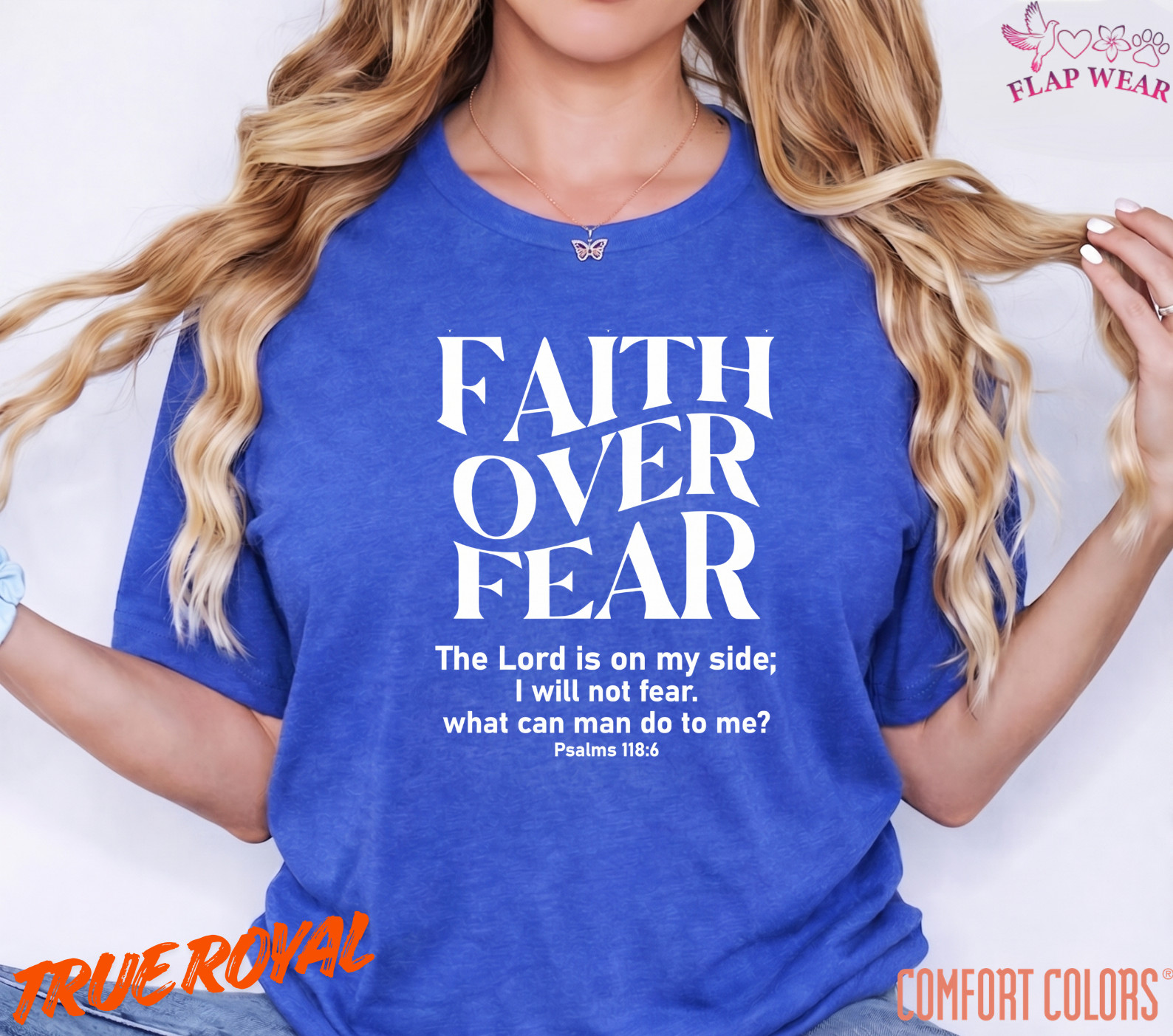 Unisex Faith Over Fear Christian T-Shirt, Men T shirt,Women T shirt Gift Religio