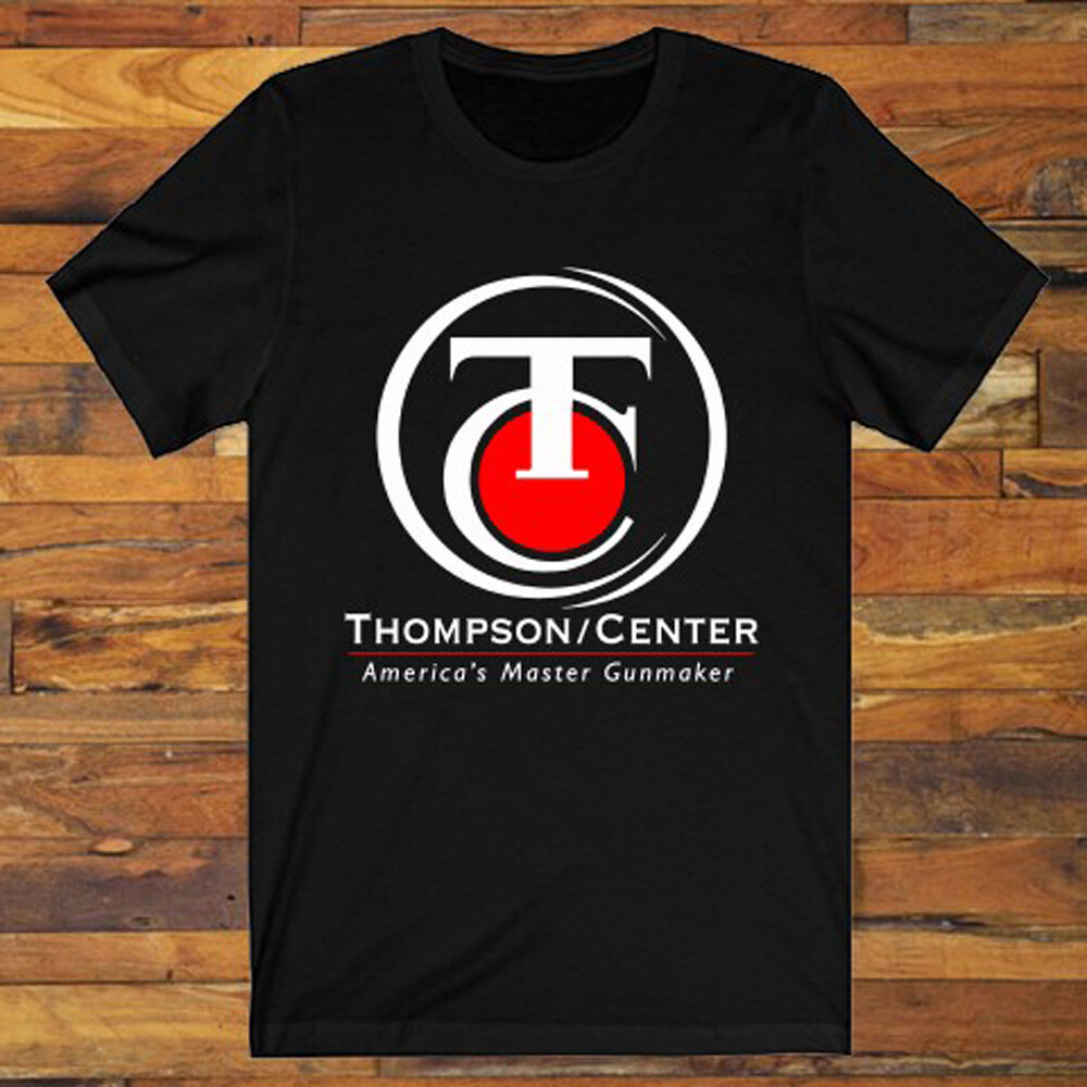 Thompson Center Gunmaker Guns Firearms Men’s Black T-Shirt S-5XL