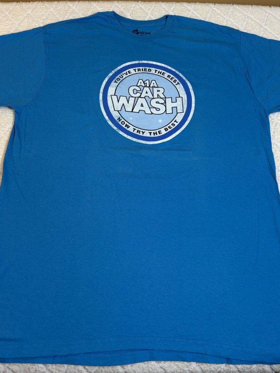 Breaking Bad 2013 Official TV Show A1A Car Wash Shirt Men’s Size 2XL