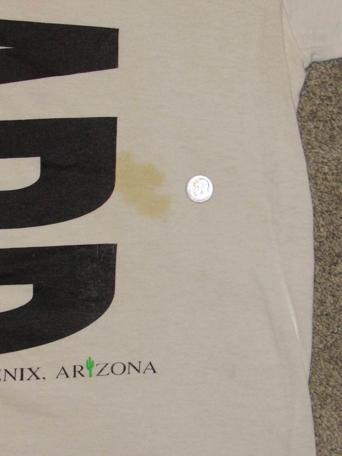 Vtg 1993 PHOENIX Baseball T-SHIRT Mens L Play Ball Hard Arizona 90s Funny Sports