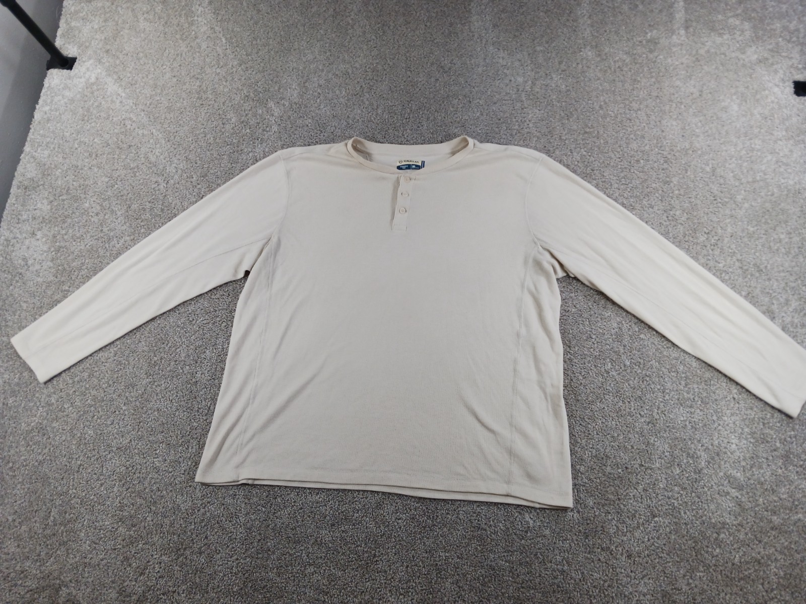Magellan Outdoor Classic Fit 3XL Mens Short Sleeve T-Shirt Beige