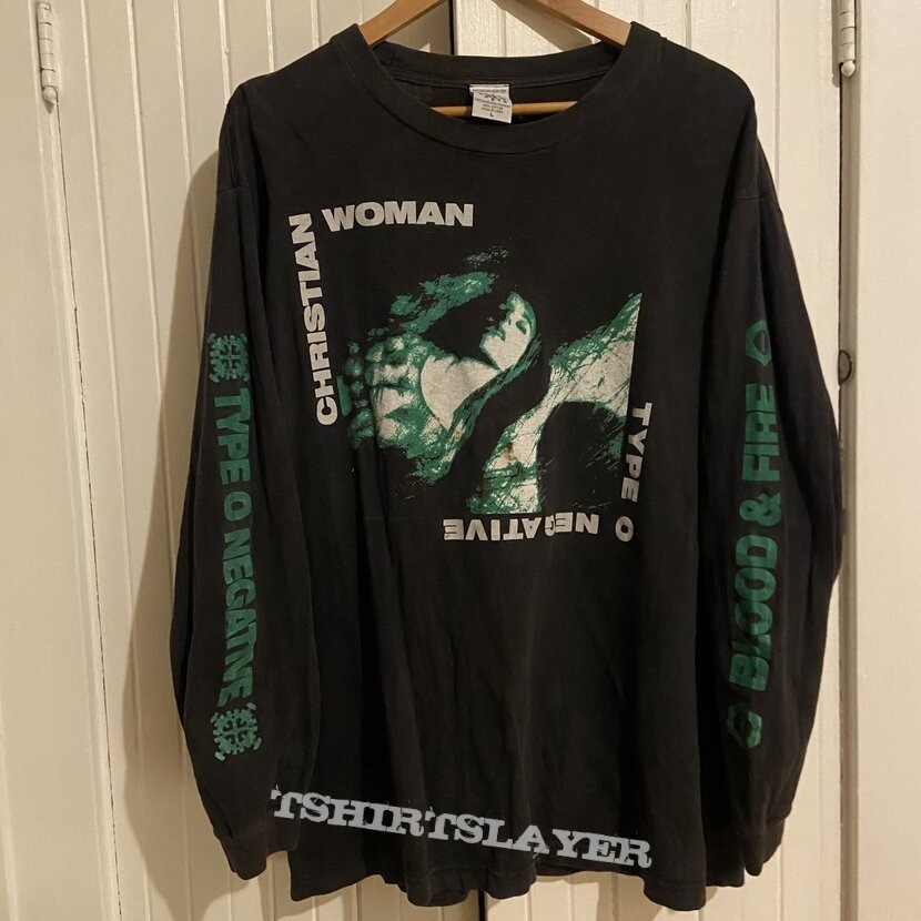 Type O Negative Band Christian Woman Black S to 5XL Longsleeve Shirt VK130