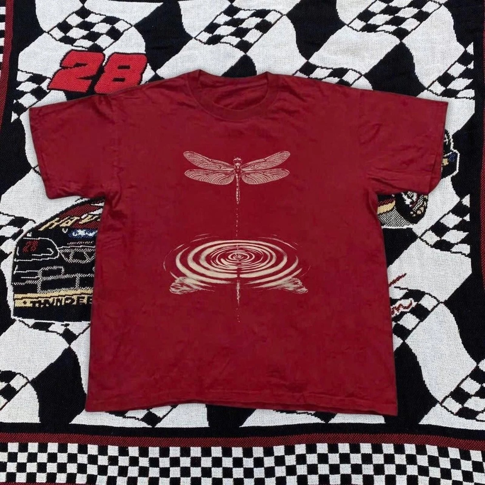 Dragonfly Graphic Tee National Geographic T-Shirt Unisex Vintage Cool Gift