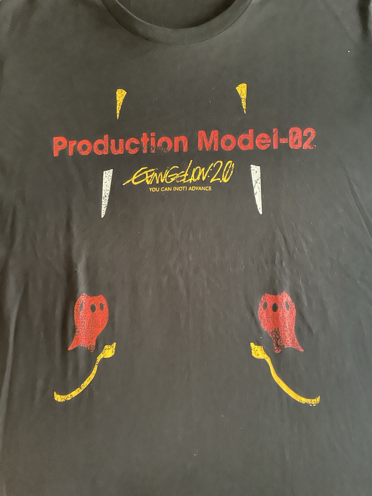 Vintage Cowboy Bebop Manga Evangelion 2.0 Production Model -02 T-shirt