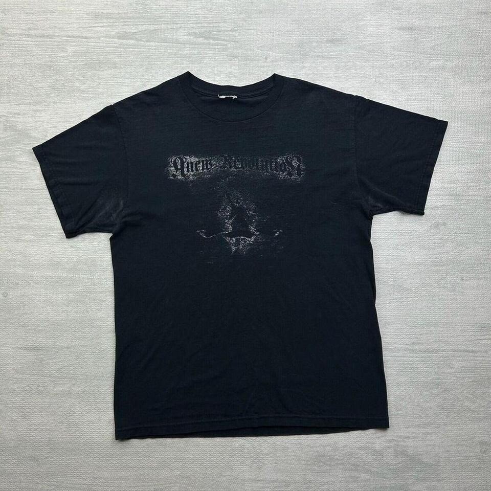 Vintage Y2K Anew Revolution Shirt Adult Medium Black American Metal Band Music