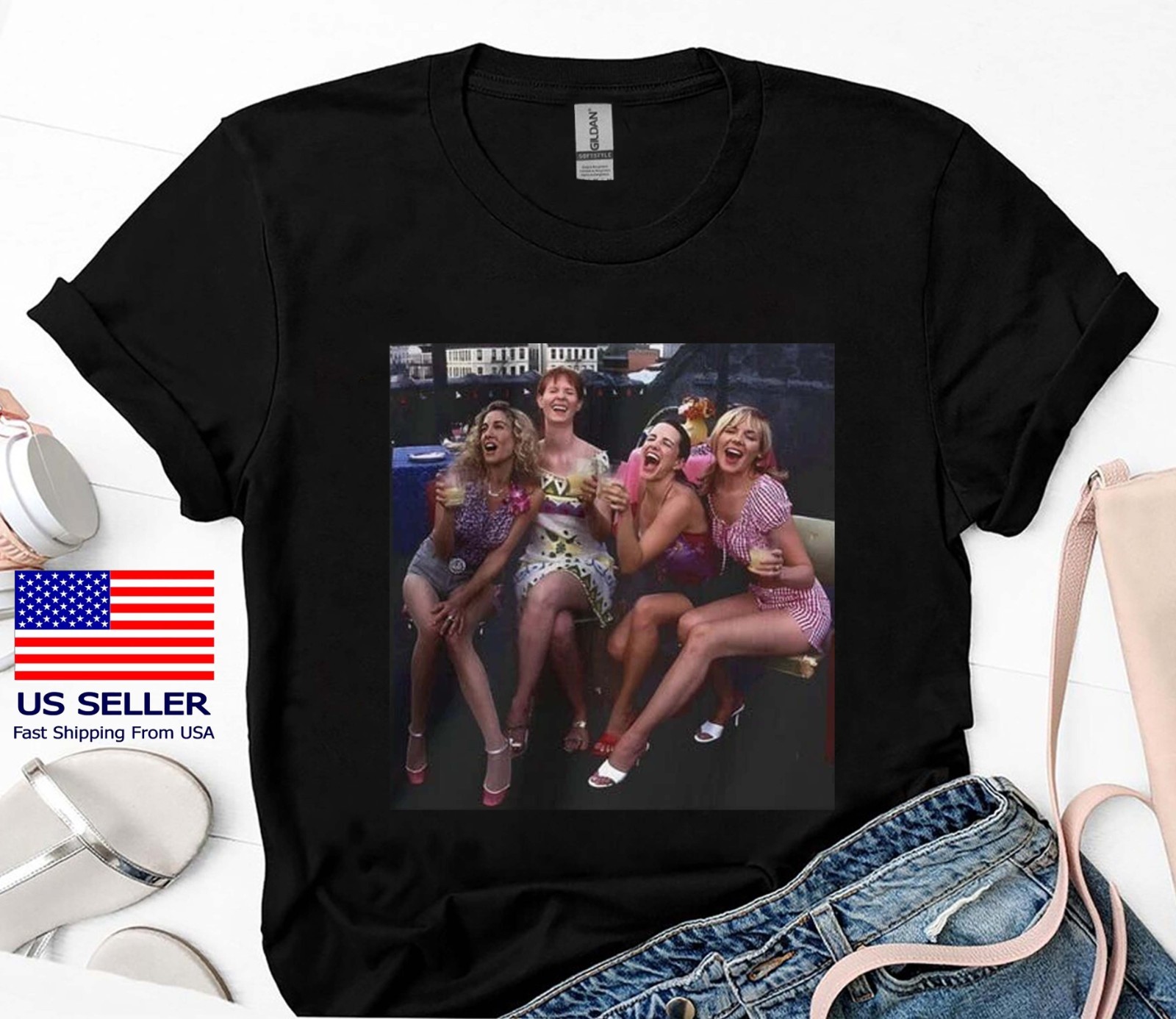 Vintage Sex and the City Shirt, TV Show Fan Gift