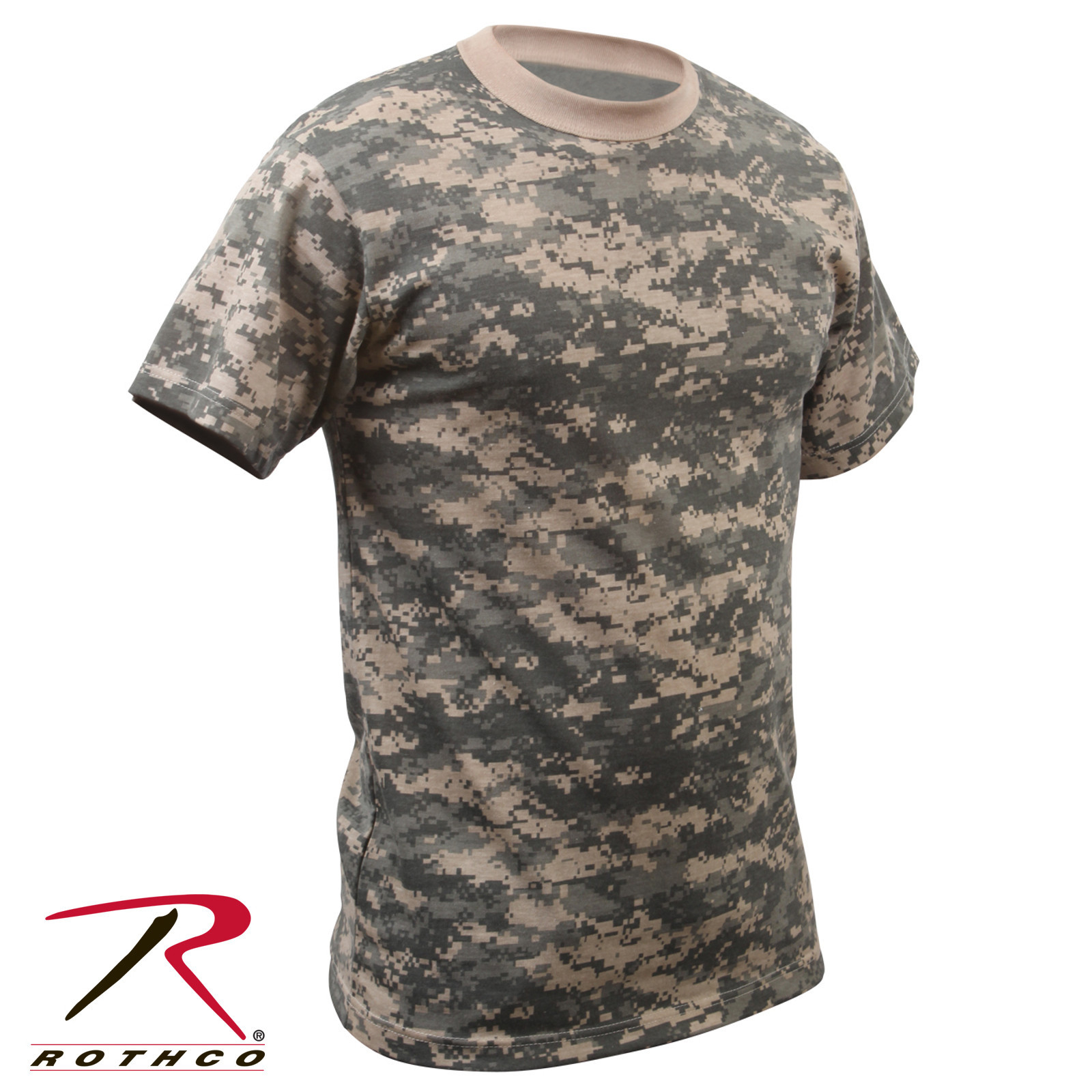 Rothco Men’s ACU Digital Camo Short Sleeve T-Shirt