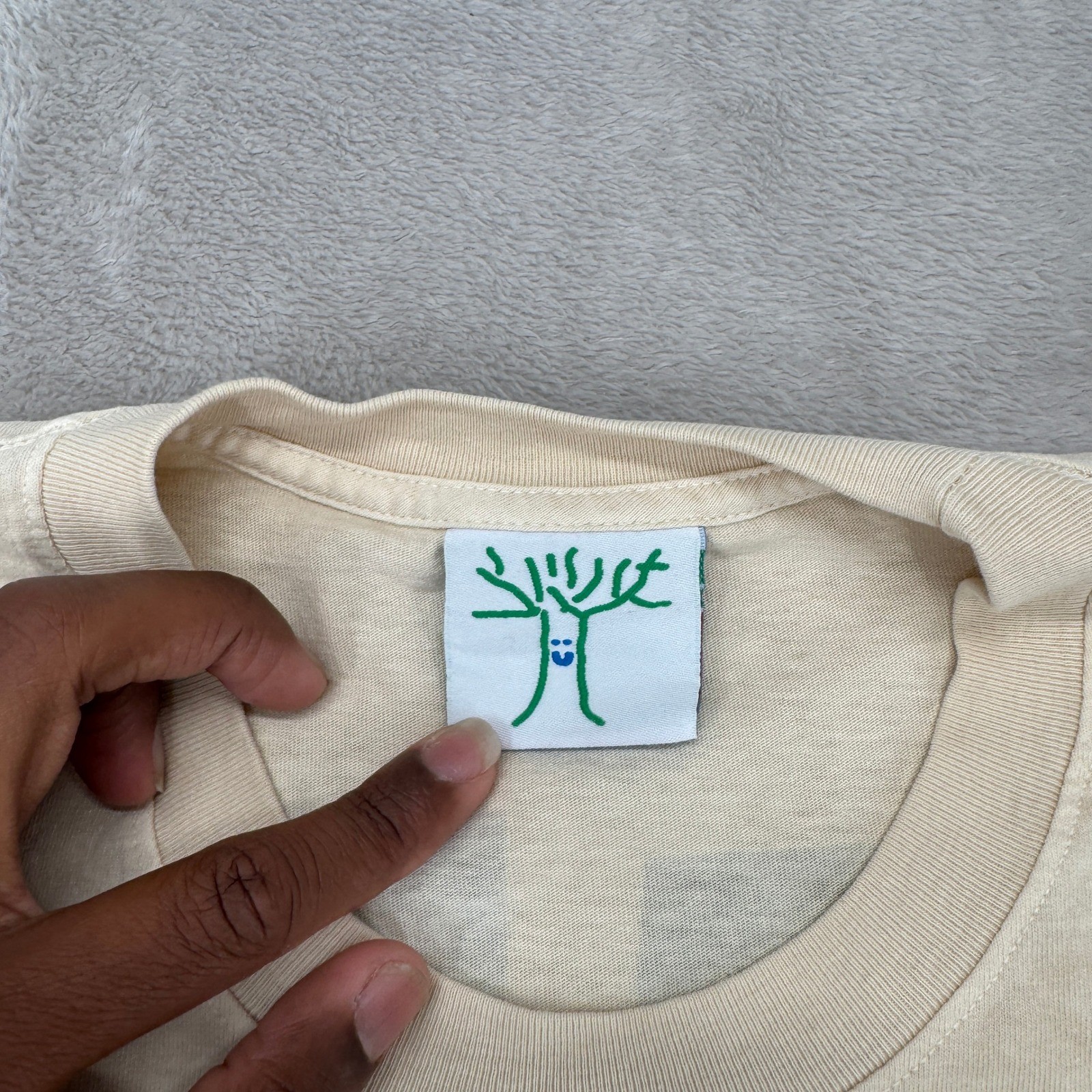 Online Ceramics Here Is An Old Old Picture Of Me Shirt Mens Large Beige Pullover